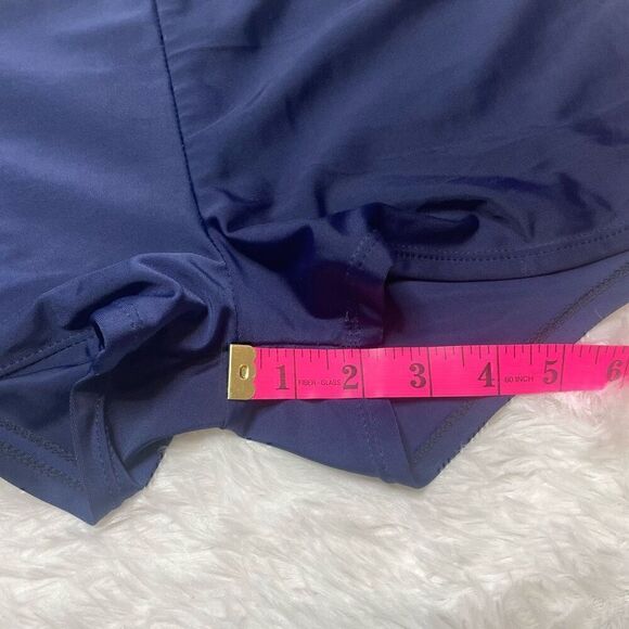Rosegal Womens Plus Size 3X Navy Blue Swim Shorts Bottoms Stretchy Swimwear - Picture 4 of 9